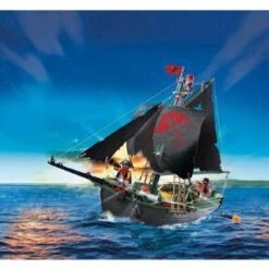 Playmobil 5238 Pirates - Bateau Des Corsaires Avec Moteur Submersible Radio-commandé