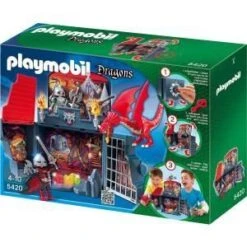 Playmobil 5420 Dragons - Chevaliers Dragons Transportable