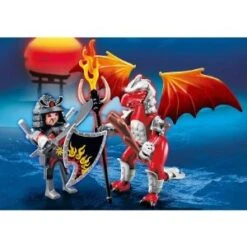 Playmobil 5463 Dragons - Dragon De Feu Avec Samouraï