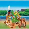 Playmobil 5278 - Oeuf : Indienne Avec Animaux 2 Playmobil 5278 - Oeuf : Indienne Avec Animaux -Playmobil Soldes Boutique 1148629 0