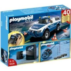 Playmobil 5528 City Action - 4x4 De Police Radiocommandé Avec Caméra