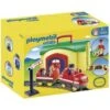 Playmobil 6783 - 1.2.3 : Train Avec Gare Transportable -Playmobil Soldes Boutique 1248443 0