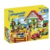 Playmobil 5058 - 1.2.3 : Coffret Maison Forestière Avec Animaux -Playmobil Soldes Boutique 1299958 0