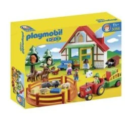 Playmobil 5058 - 1.2.3 : Coffret Maison Forestière Avec Animaux