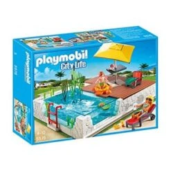 Playmobil 5575 City Life - Piscine Avec Terrasse