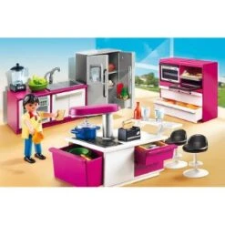 Playmobil 5582 City Life - Cuisine Avec îlot