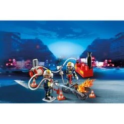 Playmobil 5365 City Action - Pompiers Avec Lance à Incendie