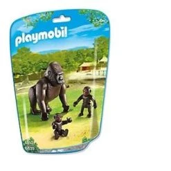 Playmobil 6639 City Life - Sachet Gorille Avec Bébés