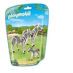 Playmobil 6641 City Life - Sachet Famille De Zèbre 3 Playmobil 6641 City Life - Sachet Famille De Zèbre