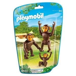 Playmobil 6650 City Life - Couple De Chimpanzés Avec Bébé 3 Playmobil 6650 City Life - Couple De Chimpanzés Avec Bébé