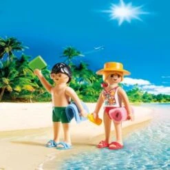 Playmobil 5165 - Duo Pack Couple De Vacanciers à La Plage