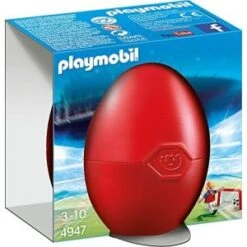 Playmobil 4947 - Oeuf De Pâques Entraînement Aux Tirs Au But