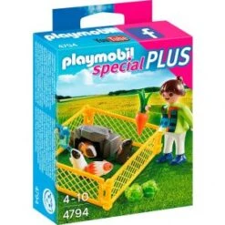 Playmobil 4794 Special Plus - Fillette Avec Cochons D'inde