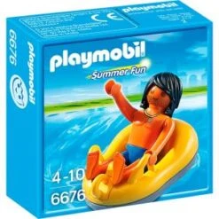 Playmobil 6676 Summer Fun - Vacancier Et Bouée De Rafting