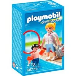 Playmobil 6677 Summer Fun - Maître Nageur Avec Enfant