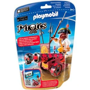Playmobil 6163 Pirates - Pirate Avec Canon Rouge 3 Playmobil 6163 Pirates - Pirate Avec Canon Rouge