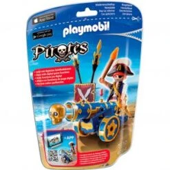 Playmobil 6164 Pirates - Corsaire Avec Canon Bleu