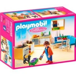 Playmobil 5336 Dollhouse - Cuisine équipée Avec Coin Salon