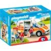 Playmobil 6685 City Life - Ambulance Avec Gyrophare Et Sirène