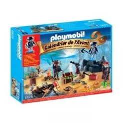 Playmobil 6625 - Calendrier De L'avent île Au Trésor Pirate Mystérieuse