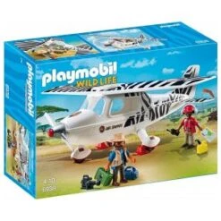 Playmobil 6938 Wild Life - Avion Avec Explorateurs
