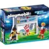 Playmobil 6858 Sports Et Action - Cage De Tir Au But Avec Footballeurs