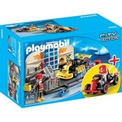 Playmobil 6869 City Action - Garage De Karts
