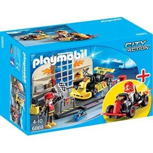 Playmobil 6869 City Action - Garage De Karts 3 Playmobil 6869 City Action - Garage De Karts