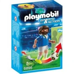 Playmobil 6895 Sports Et Actions - Joueur De Foot Italien