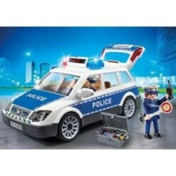 Playmobil 6920 City Action - Voiture De Police Avec Gyrophare Et Sirène