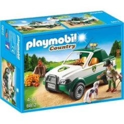 Playmobil 6812 Country - Forestier Avec Voiture Tout Terrain
