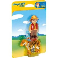 Playmobil 6976 - Garde Forestier Avec Tigre 1.2.3.
