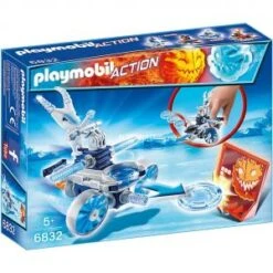 Playmobil 6832 Action - Robot De Glace Avec Lance-disques