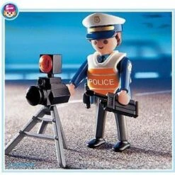 Playmobil 4900 - Policier Et Radar