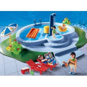 Playmobil 3205 - Piscine Et Famille 3 Playmobil 3205 - Piscine Et Famille
