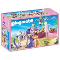 Playmobil 6855 - Ecurie Avec Cheval à Coiffer Et Princesse