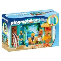 Playmobil 5641 City Life : Le Shop Des Surfeurs