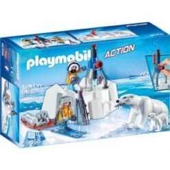 Playmobil 9056 Action - Explorateurs Avec Ours Polaires