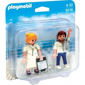 Playmobil 9216 - Duo Pack Hôte Et Hôtesse De Croisière 3 Playmobil 9216 - Duo Pack Hôte Et Hôtesse De Croisière