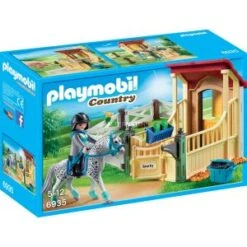 Playmobil 6935 Country - Box Avec Cavalière Et Cheval Appaloosa