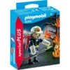 Playmobil 9093 - Special Plus : Pompier Avec Arbre En Feu -Playmobil Soldes Boutique 1981333 0