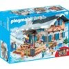 Playmobil 9280 - Family Fun : Chalet Avec Skieurs -Playmobil Soldes Boutique 2073852 0