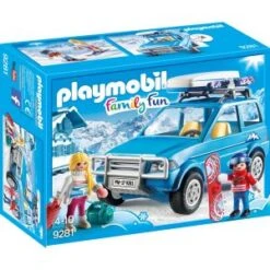 Playmobil 9281 - Family Fun : 4x4 Avec Coffre De Toit