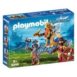 Playmobil 9344 - Knights : Le Roi Nain