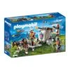 Playmobil 9341 - Knights : Char De Combat Avec Baliste Et Nains