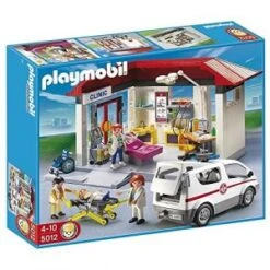 Playmobil 5012 : Clinique Avec Ambulance Et Médecin