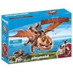 Playmobil 9460 Dragons - Varek Et Bouledogre