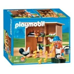 Playmobil 4492 - Fermière Et Poulailler