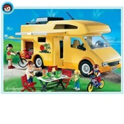 Playmobil 3647 - Camping Car De La Famille
