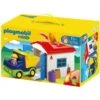 Playmobil 6759 - 1.2.3 : Camion Avec Garage -Playmobil Soldes Boutique 249148 0